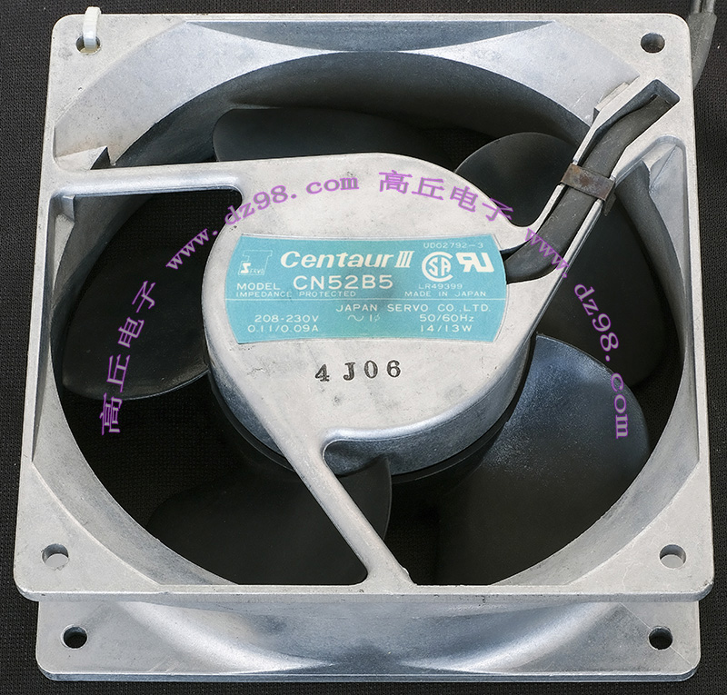Centaur CN52B5 208-230V 50/60Hz 14/13W 滚珠轴承 风扇