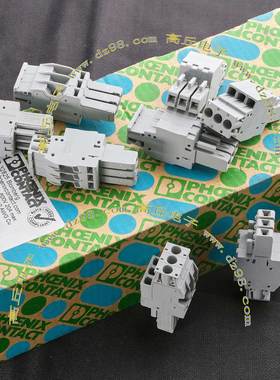 PHOENIX CONTACT UPBV 2.5/3 600V 20A 26-12AWG 接线端子插头 3P