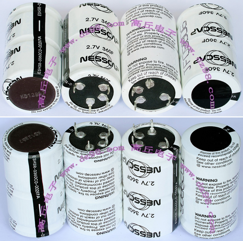 NESSCAP 2.7V 360F 超级电容 法拉电容 大量实物现货 直径36 高64