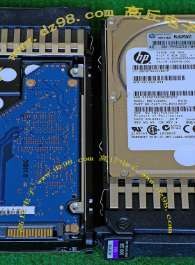 HP 300GB SAS EG0300FBDSP 2.5寸 10000转服务器硬盘 2只共400元