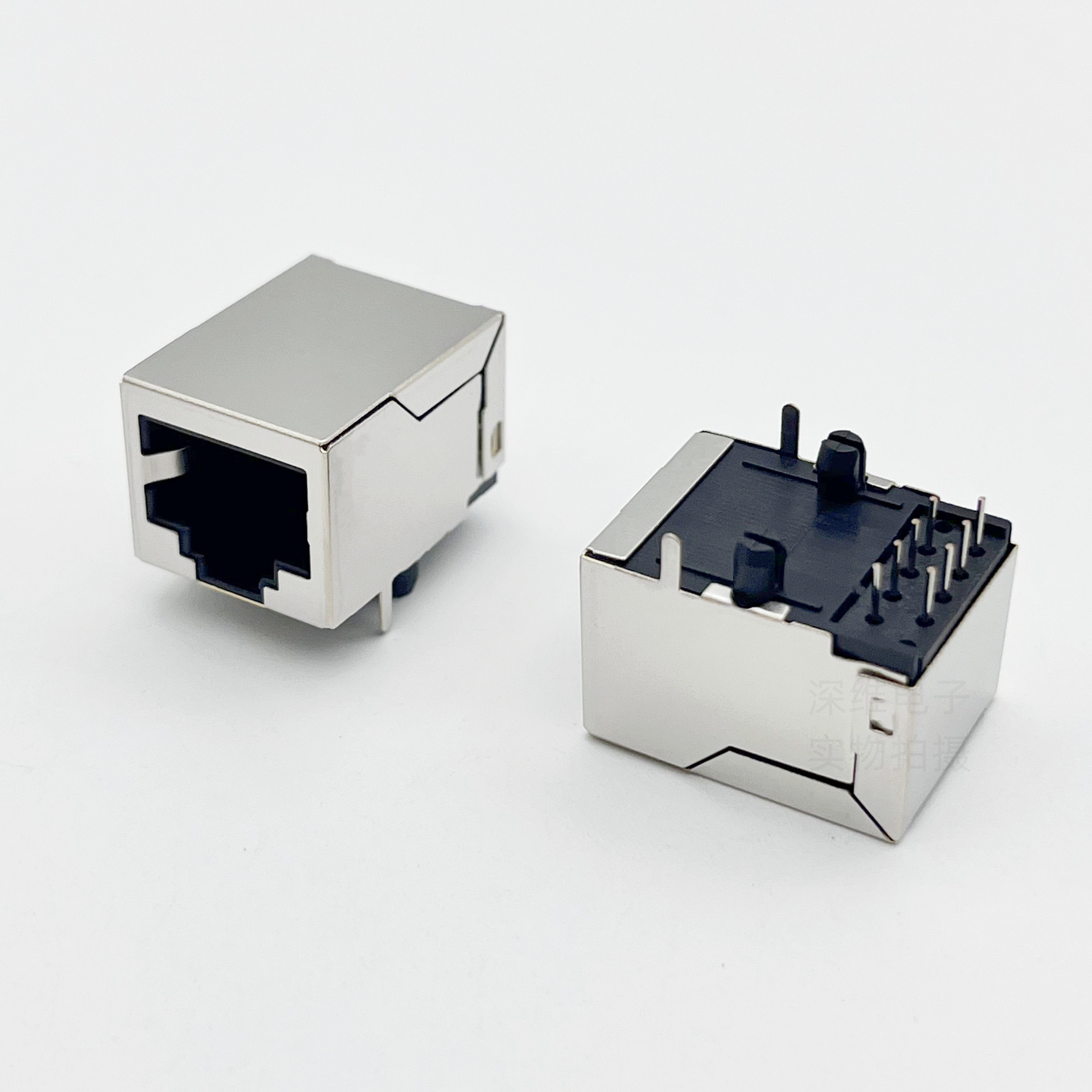 网络端口5901-10P8C无灯带铜壳