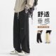 裤 痞帅男生束脚裤 男春夏新款 美式 潮牌ins宽松伞兵休闲裤 黑色工装