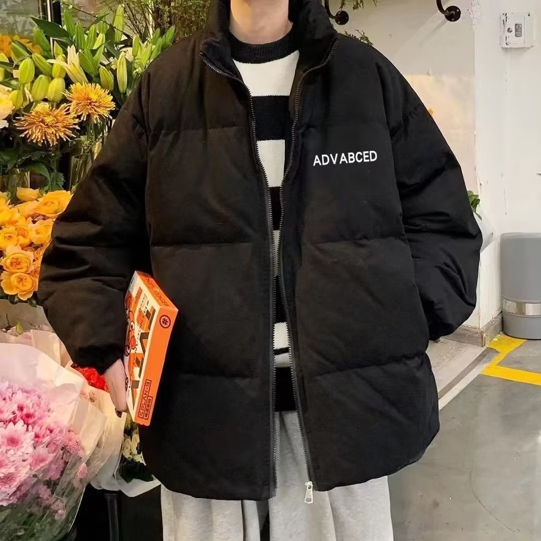 秋冬季加厚棉服学生2024年新款羽绒棉衣外套男生大码棉袄面包情侣
