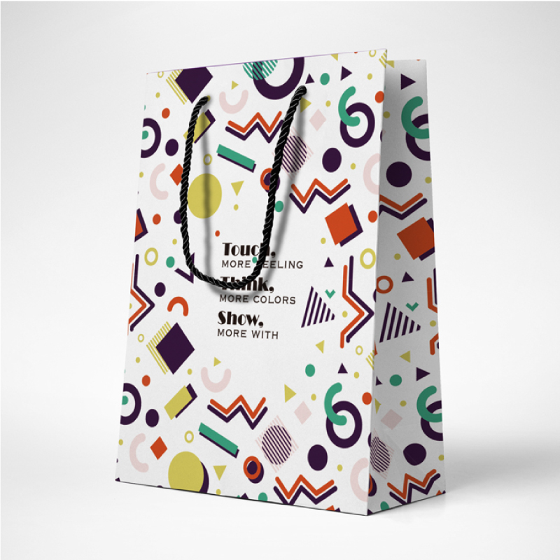 卡通可爱礼品袋子手提高档生日培训教育童装加厚结实纸袋包装袋