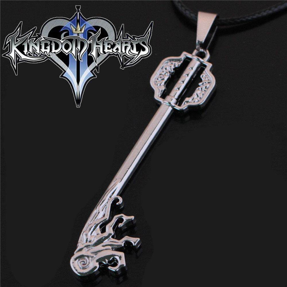 王国之心周边项链索拉钥匙吊坠二次元兵器挂件卡通动漫合金饰品