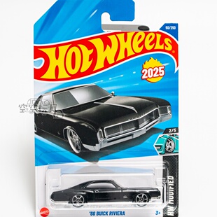 50号 '66 BUICK RIVIERA 黑色 风火轮合金小跑车