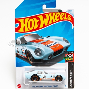 SHELBY 天蓝色GULF COBRA COUPE福特谢尔比 风火轮 DAYTONA 122号