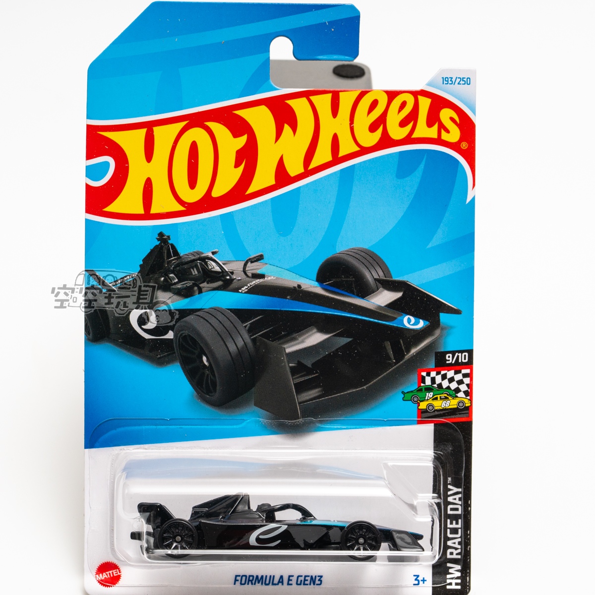 193号 FORMULA GEN3 黑色 风火轮合金小跑车