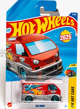 11号 KEI SWAP 红色 风火轮合金小跑车