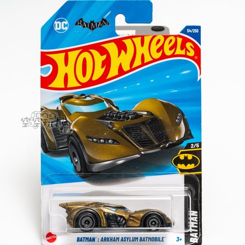 54号 BATMAN:ARKHAM ASYLUM BATMOBILE蝙蝠侠 橄榄绿色 风火轮