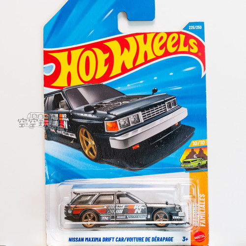 超宝225号 NISSAN MAXIMA DRIFT CAR 日产 黑色 风火轮 HW WAGONS