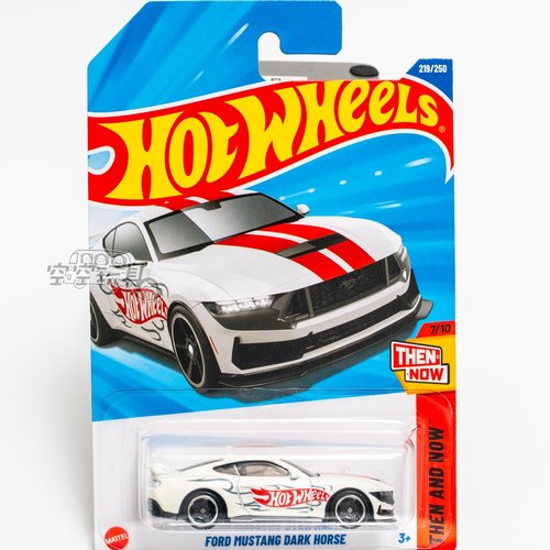 121号 '67 FORD MUSTANG COUPE 福特野马 白色风火轮合金小跑车