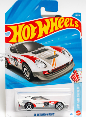 96号 EL SEGUNDO COUPE 白色 风火轮 合金小跑车