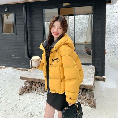 2025冬季新款连帽短款羽绒服