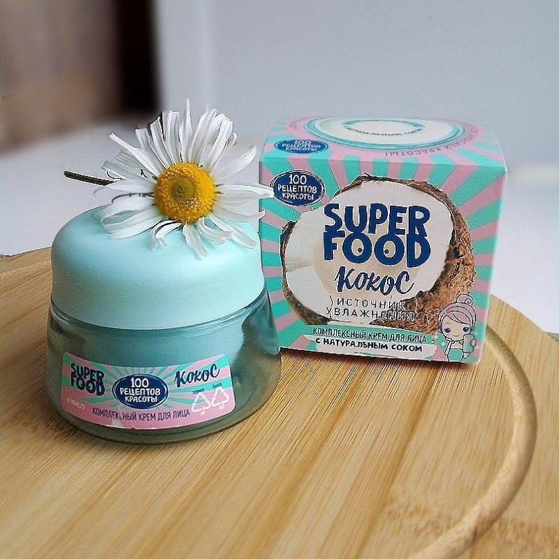 俄罗斯百分之椰子面部恢复面霜