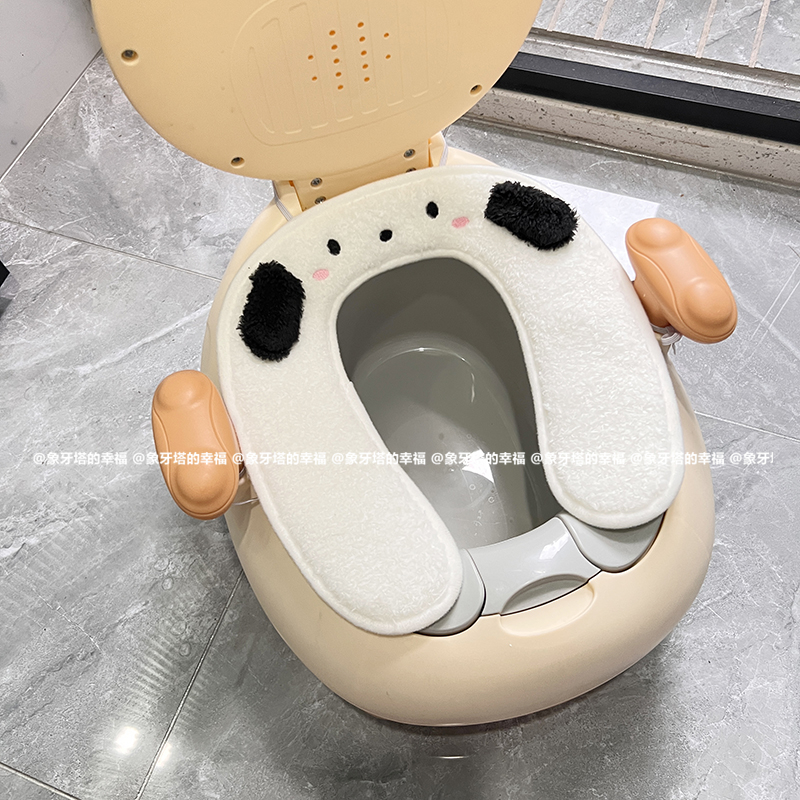 可爱儿童冬季保暖马桶垫
