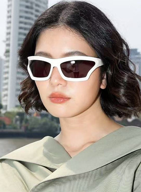 欧美千禧Y2K太阳镜女户外