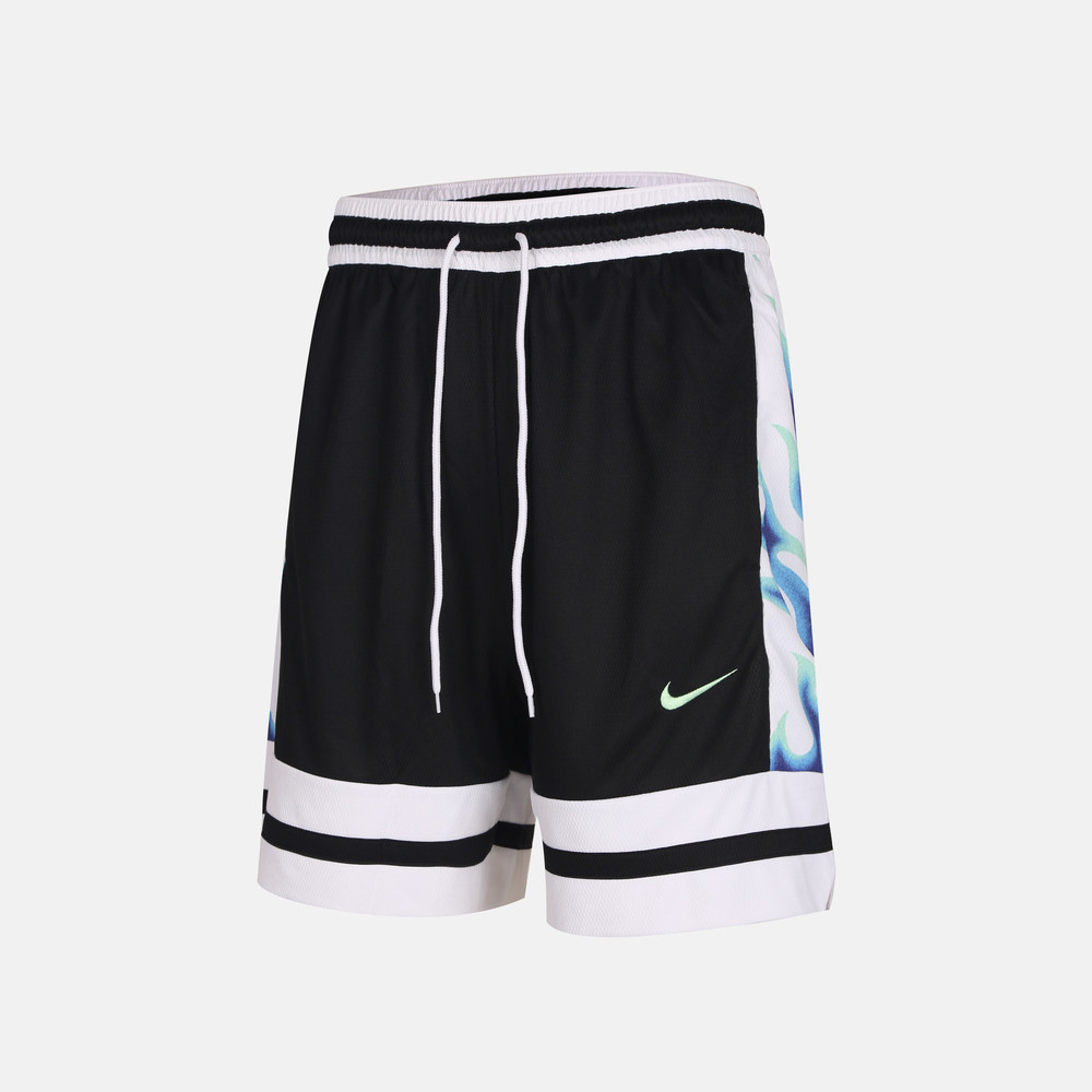 NIKE耐克男子短裤美式街头火焰印花速干透气篮球运动裤IW1204-010
