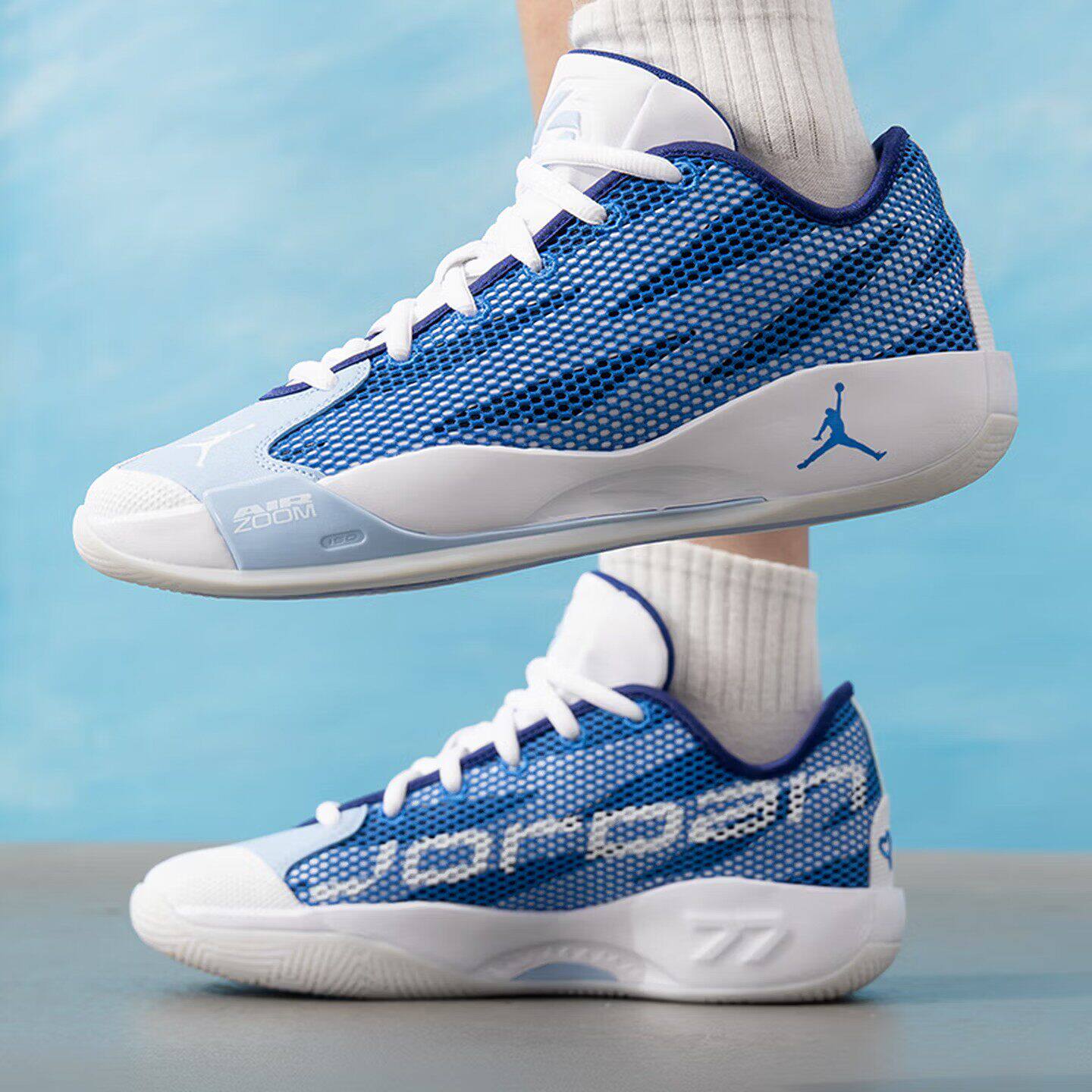 NIKE耐克男鞋2026夏LUKA 77 东契奇透气缓震实战篮球鞋IF1611-102