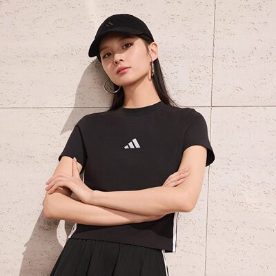 adidas阿迪达斯春短款运动休闲短袖圆领T恤JC8325/JE1239/JE1241