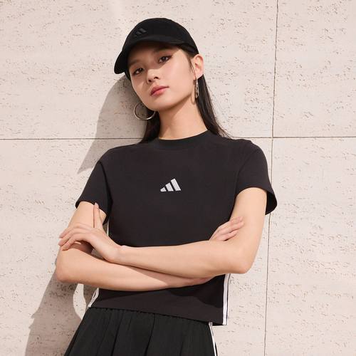 adidas阿迪达斯春短款运动休闲短袖圆领T恤JC8325/JE1239/JE1241