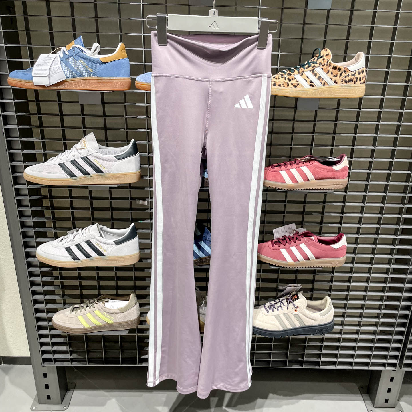 Adidas阿迪达斯夏季女子OPTIME超感绷带运动裤高腰紧身长裤KC7869