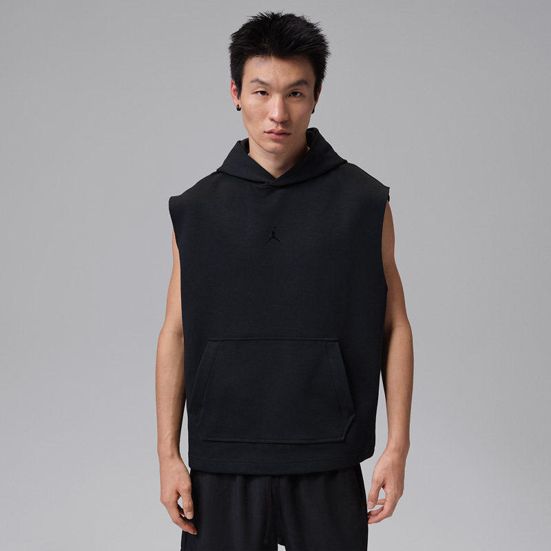 nike耐克夏季新款男子背心篮球运动休闲连帽无袖T恤 IF3796-010