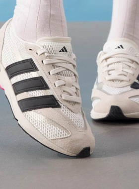 Adidas阿迪达斯女子2025夏季新款时尚舒适透气运动休闲板鞋JS3200