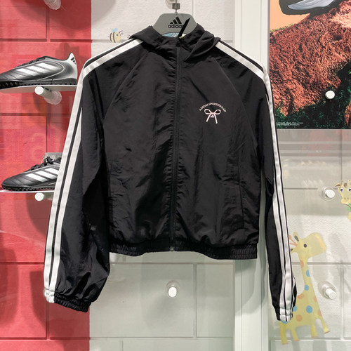 阿迪达斯女春季新款运动连帽外套