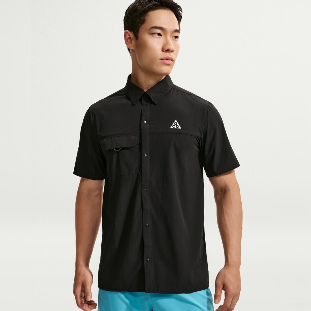 NIKE耐克男子夏季ACG百搭半袖上衣运动休闲短袖衬衫IQ4919-010
