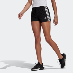 透气修身 Adidas阿迪达斯女子2025夏季 新款 时尚 GM5523 运动休闲短裤