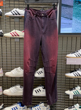 阿迪达斯女子2025夏季款舒适百搭时尚复古宽松运动休闲长裤KG0201