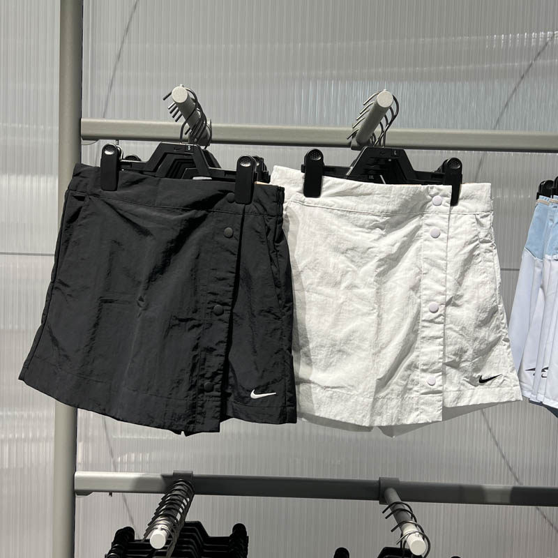 耐克女裤2025夏季新款透气防走光梭织运动休闲短裤HM6980-010-100