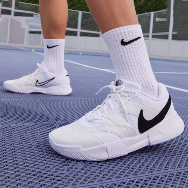 Nike耐克网球鞋女子夏新款COURT LITE 4专业老爹运动鞋FD6575-100
