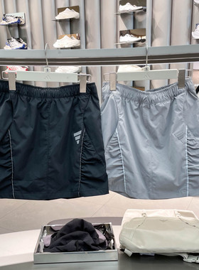 Adidas阿迪达斯女裙2026夏款新款防走光运动裙休闲半身短裙KS5170