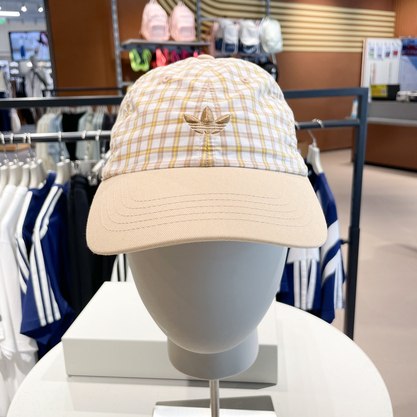 Adidas三叶草女帽2026秋