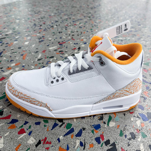 NIKE耐克男女鞋Air Jordan 3 AJ3 中帮运动复古篮球鞋CK9246-101