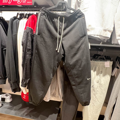 Nike耐克男子2025春新款加绒保暖篮球运动休闲针织长裤IB1872-010