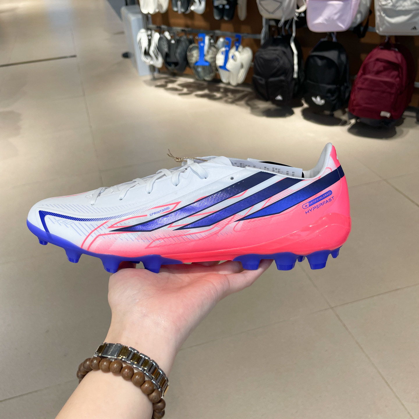 阿迪达斯男子2026秋F50人