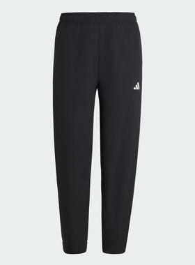 adidas阿迪达斯春季新款加绒健身男子运动休闲梭织长裤KU9958