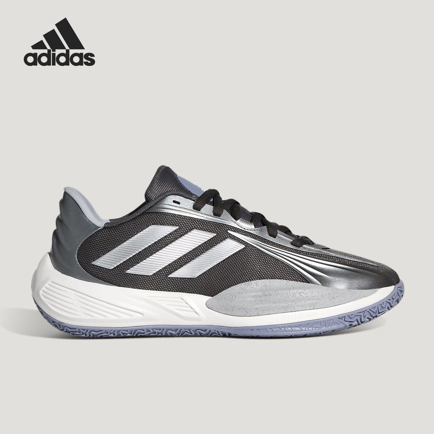 Adidas/阿迪达斯春季新款男士舒适耐穿运动防滑篮球休闲鞋KJ5976