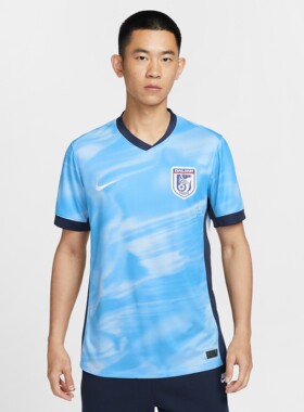 NIKE耐克新款2026赛季大连英博男速干短袖足球球衣春 IQ0489-412