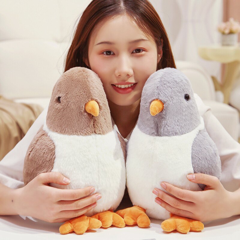 五叶草仿真鸟儿鸽子玩偶