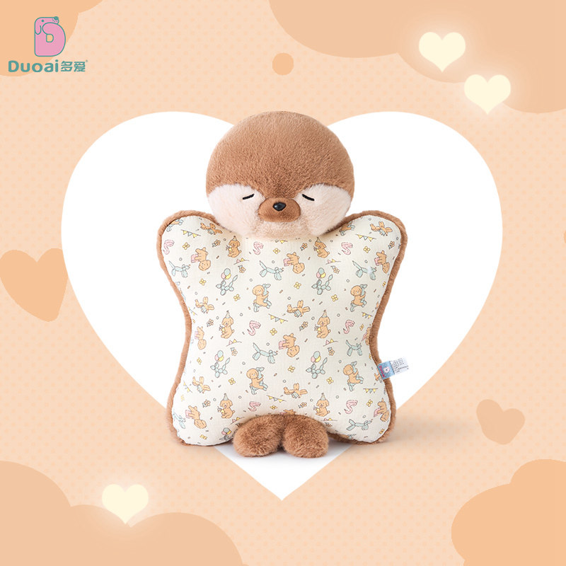 超软海豹海獭毛绒抱枕公仔