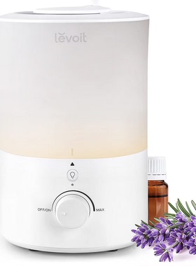 英国代购LEVOIT  Humidifiers 3升冷雾加湿器自动关闭婴儿房适用