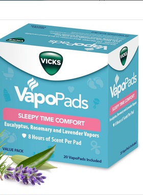美国代购Vicks VapoPads Refill Humidifiers 加湿器精油香薰片