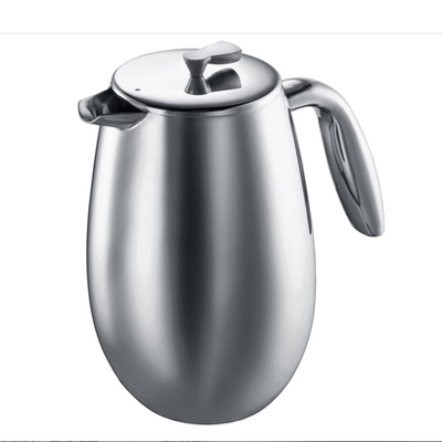 英国代购Bodum French Press Coffee Maker 不锈钢咖啡法压壶