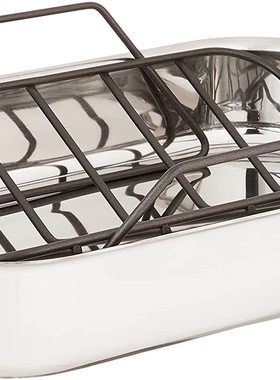 美国代购Le Creuset Stainless Steel Roasting Pan  不锈钢烤盘