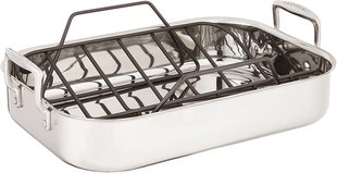 美国代购Le Creuset Stainless Steel Roasting Pan 不锈钢烤盘