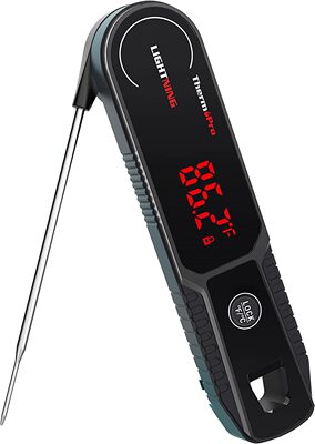 美国代购ThermoPro Lightning  Meat Thermometer烤肉温度计TP622